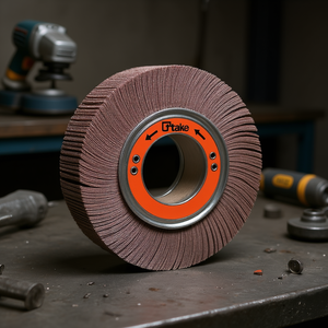 Disco Abrasivo de Tela con Corindón, 200x30x54 mm, con Orificio, AB1077 - Product Image 3