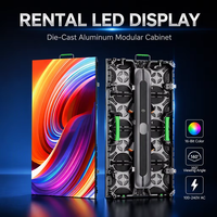 Mur vidéo LED modulaire à louer, panneau d'affichage couleur haute résolution 1920-3840Hz 8K 4K 1080P pour événements scéniques
