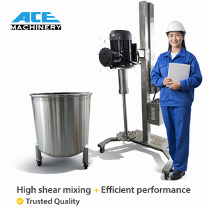 Electrical Control Mayonnaise <b>Maker</b> Stainless Steel High Shear Mixer for Shampoo Detergent Dishwashing Fruit Juice Homogenizing - Product Image 4