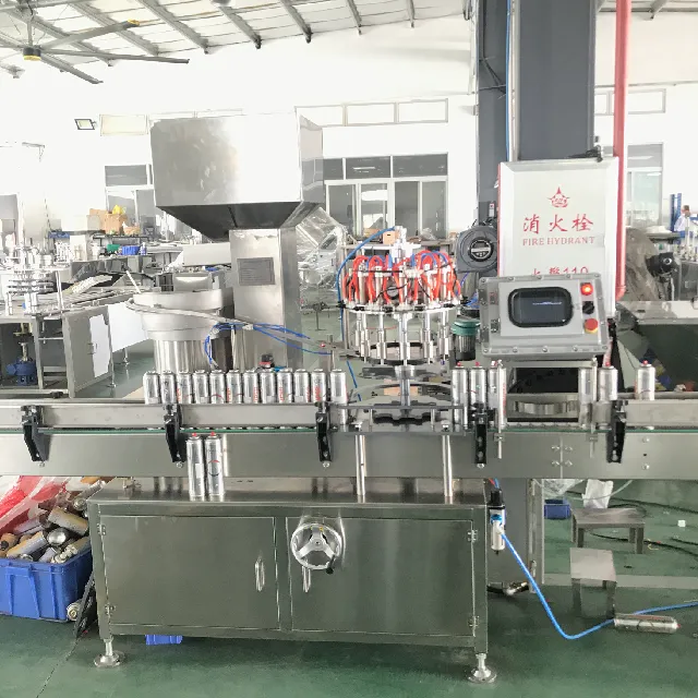 High quality aerosol Body Spray Filling Machine fully automatic for personal care house care products