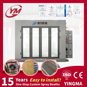 Cabina de Pintura Profesional Personalizada para Autos, con Certificación CE e ISO, Directo de Fábrica, 1 Año de Garantía, Maquinaria Yingma - Product Image 1