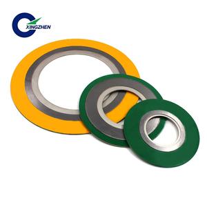 पीटफ फिलर स्टील पेपर सामग्री के साथ आंतरिक सर्पिल घाव गैसकेट धातु - Product Image 3