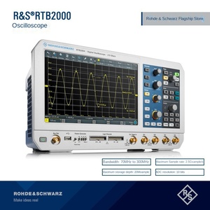 Osciloscopio de Alta Frecuencia R S Rohde Schwarz RTB2004, Cuatro Canales, Frecuencia de Muestreo de 5 GSa/s, Resolución de 10 Bits, Pantalla Táctil Capacitiva - Product Image 2
