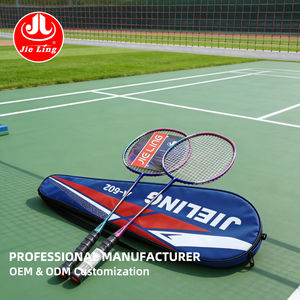 Raquette de <span class=keywords><strong>badminton</strong></span> professionnelle JIELING A602 - Conception légère en fibre de carbone durable pour jeu offensif - Équipement sportif - Product Image 1