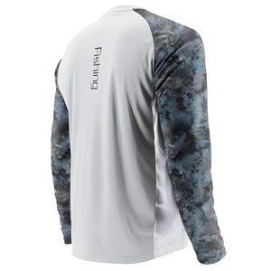 Custom Long Sleeve Polyester Sun Protection UPF 50+ Lightweight Stretch Cooling Shirts Spf Shirts Fishing Sun Shirts for Men - Product Image 5