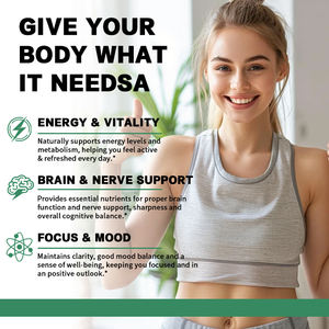 أقراص فيتامين ب المركب القابلة للمضغ للبالغين بالجملة تحت العلامة التجارية الخاصة مع الميثيلكوبالامين وحمض الفوليك لدعم الطاقة - Product Image 2