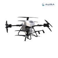 Drone agricole intelligent pliable AURA ST-C120 haute performance pour la protection des cultures et l'épandage d'engrais, haute productivité, OEM ODM