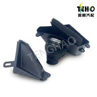 Boîtier de filtre à air TENGHAO résistant aux intempéries, mousse d'étanchéité anti-poussière, boîtier en PP durable pour moto tout-terrain, tricycle, rickshaw