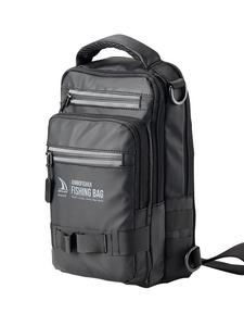 Sac à bandoulière multifonctionnel personnalisé pour la pêche, en polyester imperméable, avec rangement pour canne à pêche et appâts - Product Image 5