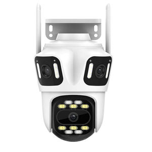 Cámara IP 3MP HD de Tres Pantallas, Cámara WiFi Externa para Exteriores 4K con Doble Lente, Seguimiento Automático, Cámara de Seguridad PTZ, Video ICsee - Product Image 3