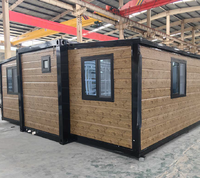 Maison Papillon Premium 20-40 pieds, 2 chambres, avec structure en acier et conception prête à l'emploi pour villas de vacances et maisons miniatures