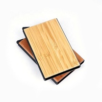 Dompet Kartu Nama, Dompet Ponsel, Dompet Kayu, Tempat Kartu Kredit, Tempat Kartu Koin, Tempat Penyimpanan, Logo Kayu, Custom