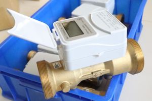 Pengukur air Kuningan 2 inci, meteran aliran ultrasonik Lorawan gprs pintar digital untuk air - Product Image 2