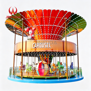 Grand manège extérieur personnalisé et économique, attraction de fête foraine, jeu de carnaval, manège, <span class=keywords><strong>carrousel</strong></span> à chevaux - Product Image 5