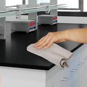 Serviette en microfibre tissée <span class=keywords><strong>de</strong></span> perles épaisses 40x40cm essuyage sans bord verre séchage banc <span class=keywords><strong>de</strong></span> laboratoire propre hôpital Instrument plateau polissage - Product Image 4