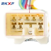 84820-26021 RKXF Kit de Elevalunas Eléctrico Delantero Derecho (Lado del Conductor) Nuevo, Material ABS+PA66, Garantía de 12 Meses