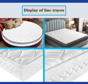 Machine à coudre automatique programmable pour bordures <span class=keywords><strong>de</strong></span> matelas RN8B-246WB, en acier inoxydable, pour bordures <span class=keywords><strong>de</strong></span> mousse industrielles, haute vitesse - Product Image 6