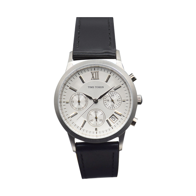 TIME TOKEN Top Brand Luxury Chronograph Quartz Watch Men Sports Watches Male Wrist Watch Relogio Masculino