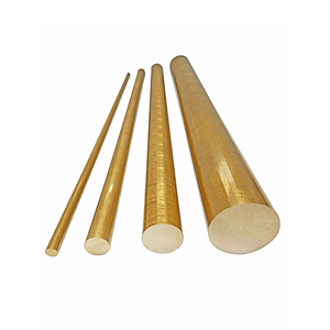 Đồng thau thanh vàng màu đồng thau tròn thanh phẳng OEM chấp nhận đồng vàng - Product Image 2
