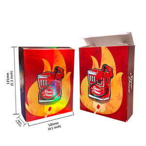 3.5g không thường xuyên hình dạng đặc biệt chết cắt túi Mylar dây kéo chết cắt túi Mylar với hộp - Product Image 5