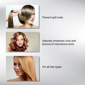 Máscara de pelo de hierbas orgánicas de muestra gratis máscara de cabello de tratamiento de reparación de ácido de fruta de colágeno - Product Image 5