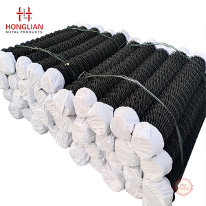 2.438Mater cán hàng rào black.43 hàng rào 50m CuộN PVC tráng dây chuỗi liên kết hàng rào cho fecing trellis & Cổng - Product Image 1