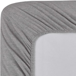 Parure de lit en <span class=keywords><strong>Jersey</strong></span> 100% coton, avec <span class=keywords><strong>housse</strong></span> de couette/drap-<span class=keywords><strong>housse</strong></span>/2 taies d'oreillers, 4 pièces - Product Image 5