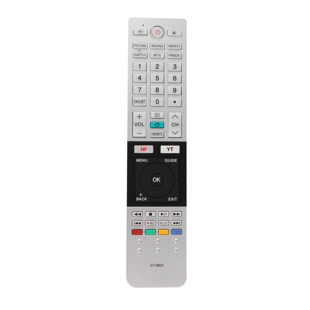 ES-RM284-2 Remote Control for Toshiba TVs Replacement Remote for CT-8521 CT-8514 CT-8516 CT-8517 LED HDTV 4K Smart TV Remotes