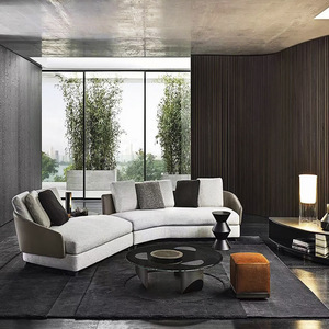ชุดโซฟาแบ่งส่วนหรูหราทันสมัยสำหรับสำนักงานห้องนั่งเล่นอพาร์ทเมนต์วิลล่าหรือโรงเรียนเฟอร์นิเจอร์ห้องนั่งเล่นหรูหรา - Product Image 4