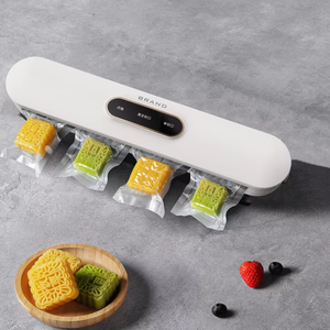 Sigillatrice automatica per imballaggio di grandi dimensioni sigillatrice sottovuoto portatile istantanea per uso domestico con taglierina per sacchetti e pompa per vuoto - Product Image 1