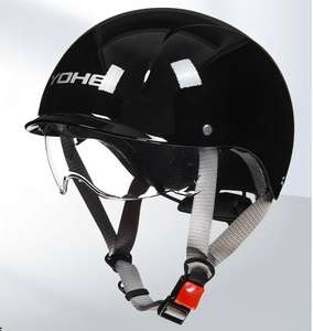 YOHE <span class=keywords><strong>DK6</strong></span> demi-casque 3C certifié chapeau de sécurité de moto électrique pour hommes et femmes double visière quatre saisons adapté nouveau - Product Image 1