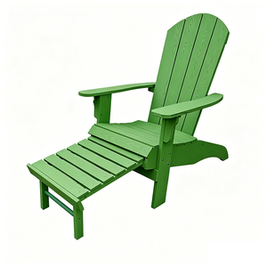 <span class=keywords><strong>Sedie</strong></span> Adirondack da <span class=keywords><strong>Giardino</strong></span> Blu <span class=keywords><strong>in</strong></span> Plastica HIPS con Poggiapiedi Estraibile - Product Image 2