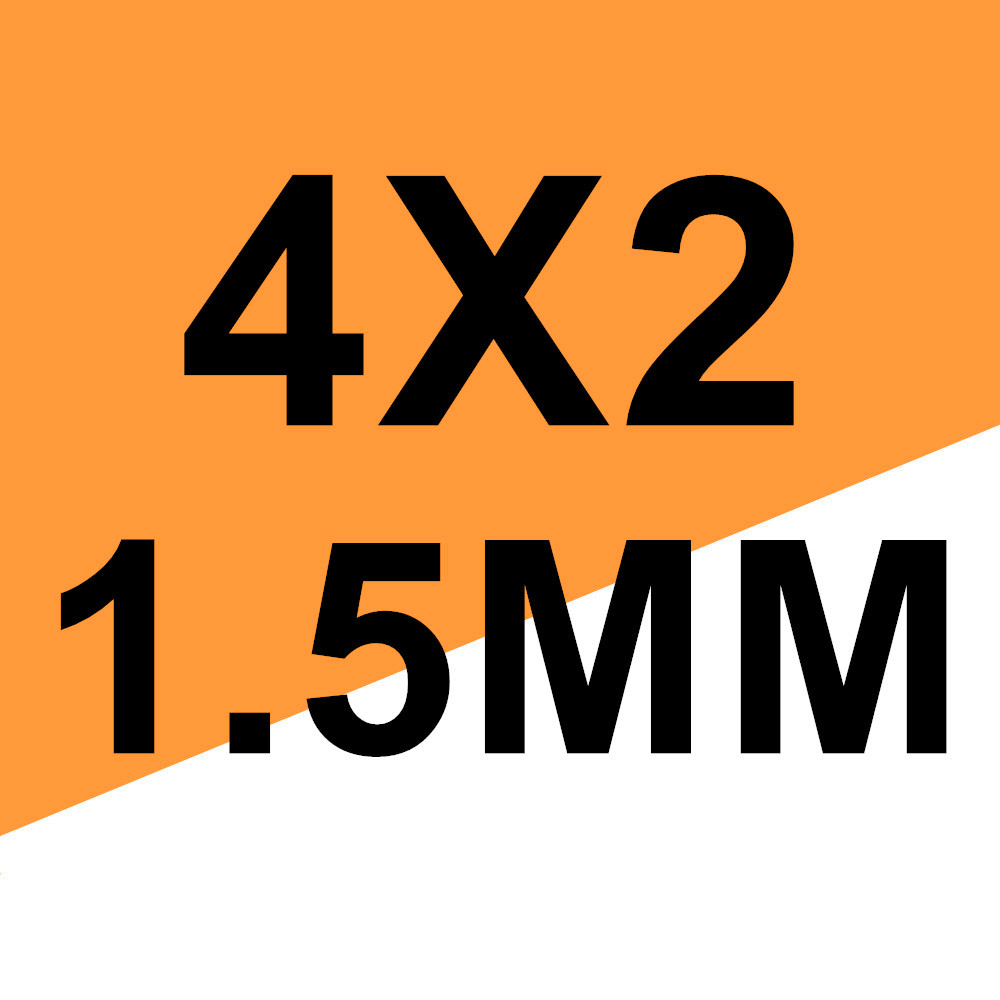 4x2 1.5mm thickness