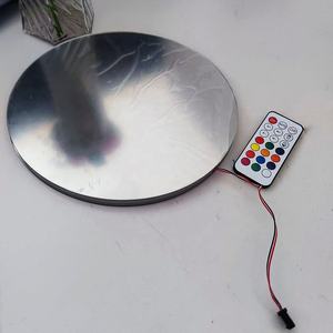 DIY Acrylic RGB Infinity <b>Mirror</b> 200MM 2 in 1 Abyss <b>Light</b> Custom Wall Decor Remote Control Mood Lighting for Home Events - Product Image 4