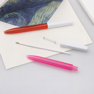 <span class=keywords><strong>4</strong></span>-Sided Biểu Tượng Tùy Chỉnh Thân Thiện Với Môi Thời Trang Bút Bi Quà Tặng Khuyến Mãi Cho Khách Sạn & Văn Phòng Đen & Màu Xanh Mực Cơ Thể Nhựa - Product Image 5