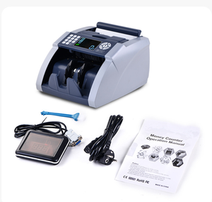 Contador de billetes EURO de última generación con detección UV y MG para <span class=keywords><strong>USD</strong></span>, <span class=keywords><strong>EUR</strong></span>, INR, con pantalla LCD, máquina contadora de efectivo. - Product Image 3