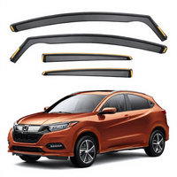 Déflecteurs de vent pour Honda HR-V MK2 2014-21 SUV 5 portes, lot de 4 visières