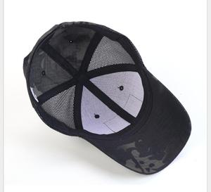 Gorra de béisbol táctica de caza al aire libre personalizada OEM, gorra verde para hombre, Parche de bandera, gorra de camionero de camuflaje, gorras - Product Image 4