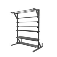 Équipement de gymnastique Power Multi Mass Storage Functional Wall Kettle Bumper Dumbbell Heavy Storage Rack