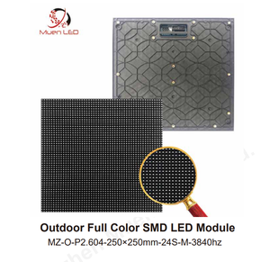 Module d'affichage LED SMD extérieur P2.604 250x250mm Modules LED 3840HZ pour mur vidéo LED - Product Image 2