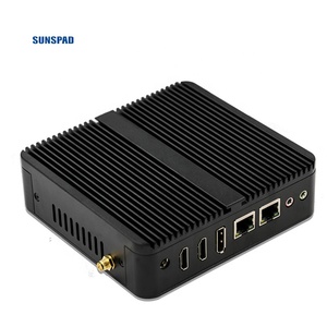 Mini PC sans ventilateur J4125 J6412 N5095 Processeur Elkhart Lake 11e génération Mini PC industriel de jeu Double LAN 1000 Mbps Windows 11 SSD Réparation - Product Image 3