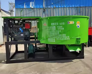 Bê tông Pan <span class=keywords><strong>mixer</strong></span> công suất lớn 500L 750L vữa trộn bê tông với Phễu - Product Image 2