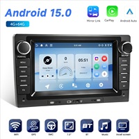 Lecteur multimédia automobile Android 7 pouces avec CarPlay sans fil, Bluetooth et navigation GPS, prise en charge de la fonction caméra de recul
