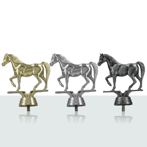 Figura sportiva Arabo 10,4 cm (argento) - Product Image 1