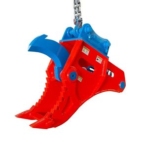 Équipement de fixation de cisaillement du bois d'excavatrice adapté à l'abattage, amincissement, coupe des arbustes, souche d'arbre, ripper de racines - Product Image 5