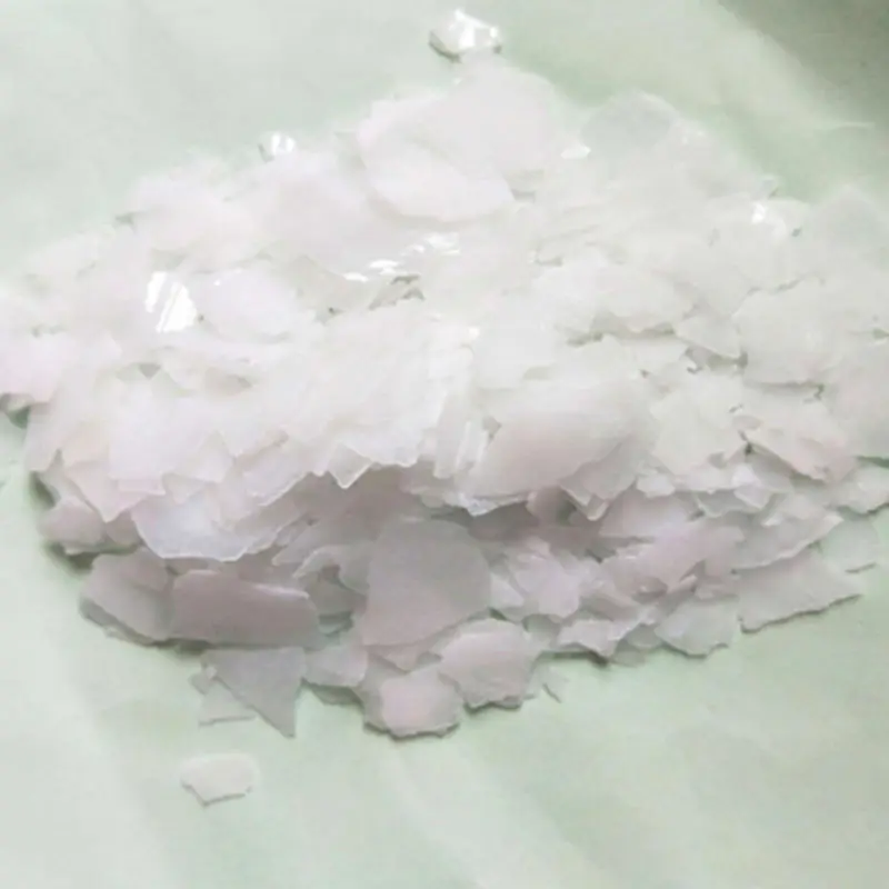 Potasa cáustica Hidróxido de potasio en escamas 25kg Bolsa KOH sólido