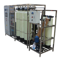 Système de purification d'eau potable automatique RO 500 LPH, usine de filtration par osmose inverse industrielle pour eau de puits et de forage, ISO&CE