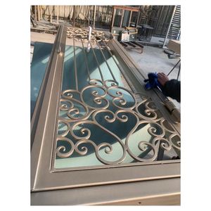 <span class=keywords><strong>Puerta</strong></span> de Hierro Forjado Premium, Impresionante <span class=keywords><strong>Puerta</strong></span> de Entrada de Hierro Forjado - Product Image 5