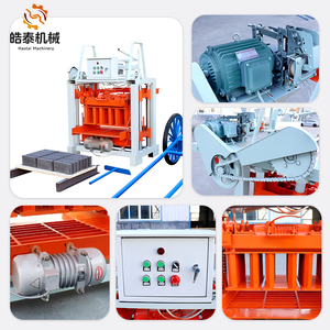 Macchina Multifunzione Semi-automatica per la Produzione di <span class=keywords><strong>Blocchi</strong></span> di Cemento 4-25, Resistente Macchina per Mattoni in Calcestruzzo per Edilizia, 4480 Mattoni/8 Ore - Product Image 2