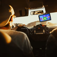 Lecteur portable pour voiture Podofo 7'' avec écran tactile, 16 Go de ROM, GPS, émetteur FM, radio de voiture, connexion filaire, stock UE